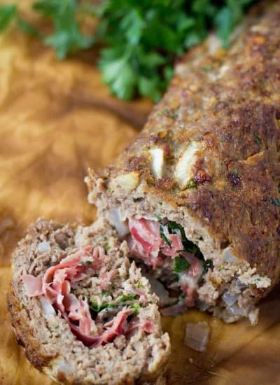 Italian Stuffed Meatloaf