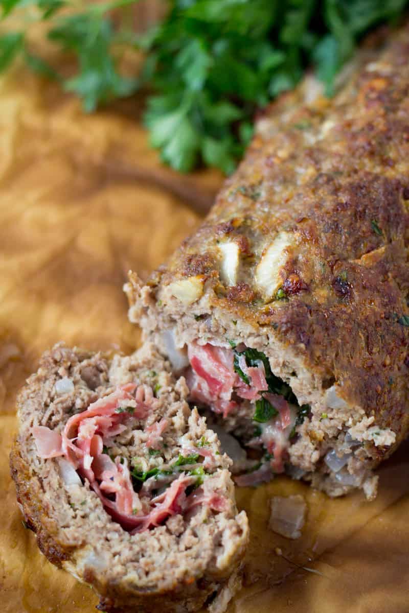 Italian Stuffed Meatloaf