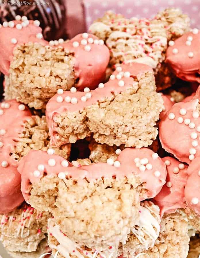 Minnie Mouse Rice Krispie Treats