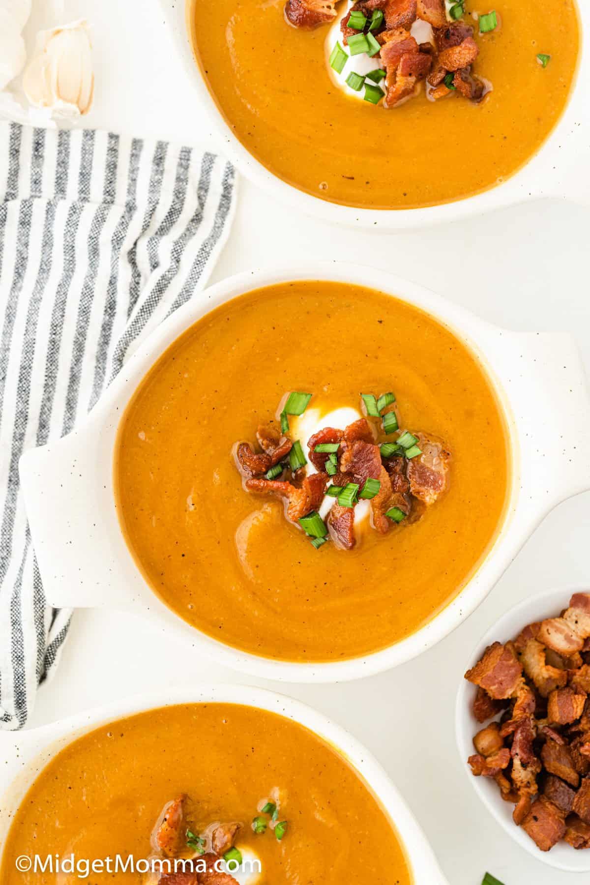 Roasted butternut squash soup recipe