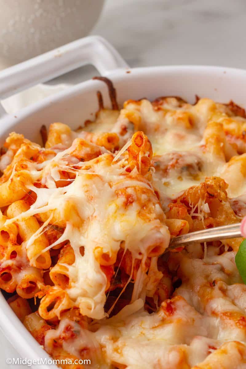 Sausage baked ziti