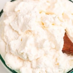 homemade whipped cream