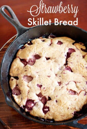 strawberry skillet bread