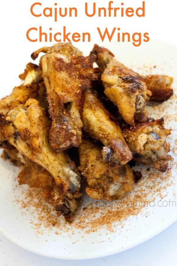 Cajun Unfried Chicken Wings • MidgetMomma