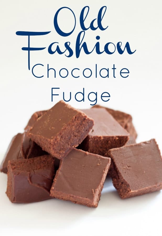 The BEST Old Fashion Chocolate Fudge • MidgetMomma
