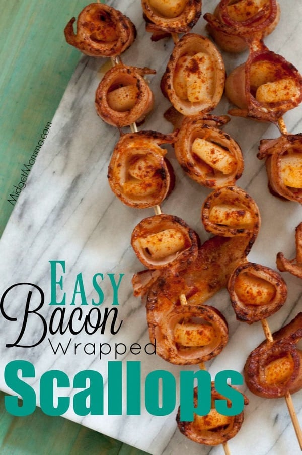 Bacon Wrapped Scallops 