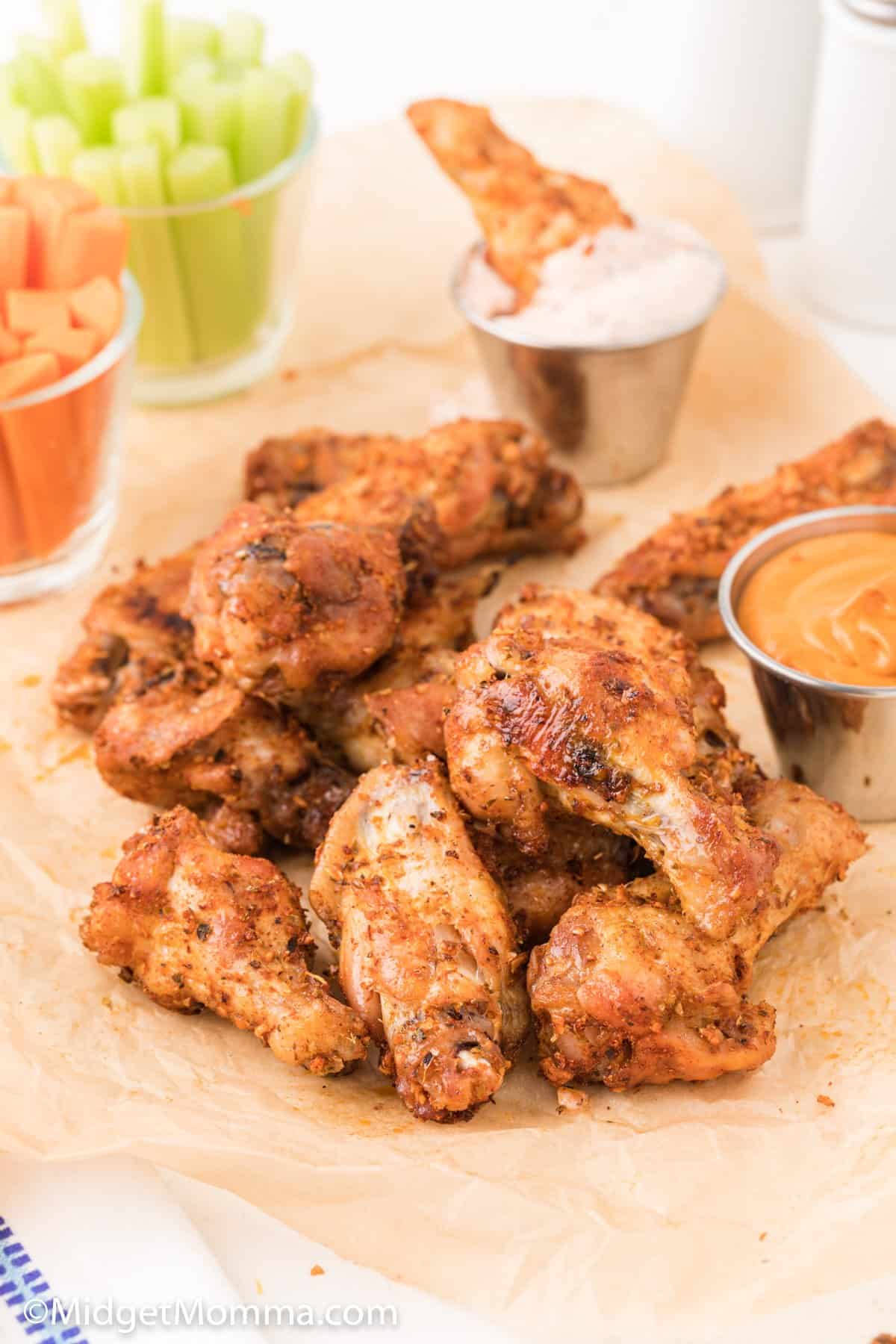 Cajun chicken wings