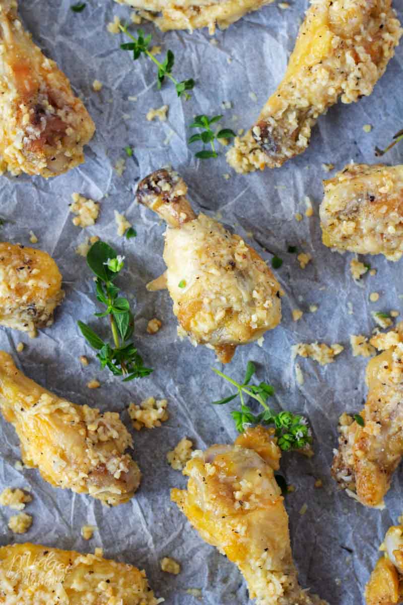 Garlic Parmesan Chicken Wings