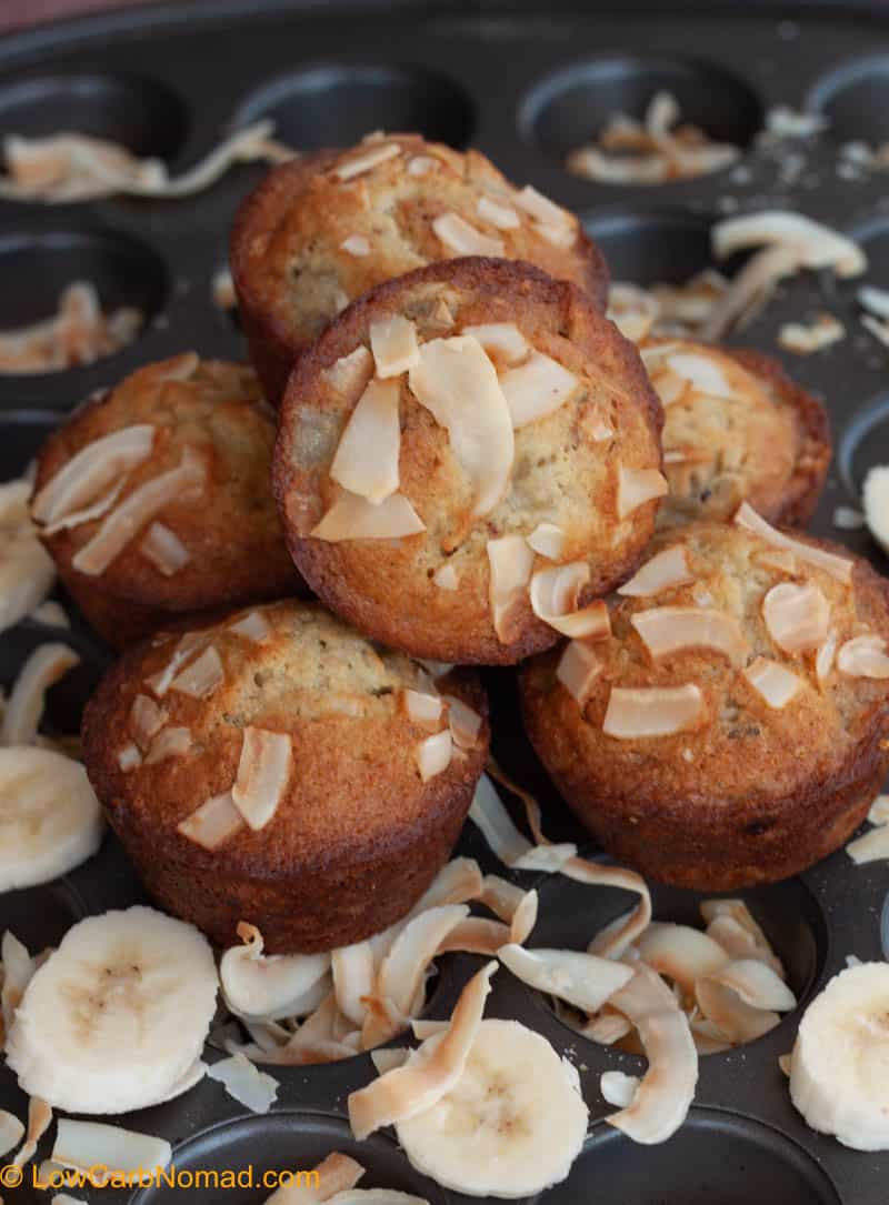 Banana Coconut Muffins