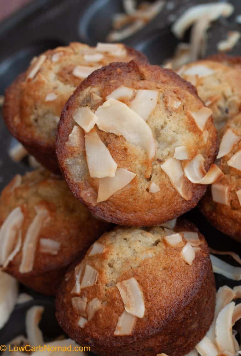 Banana Coconut Muffins