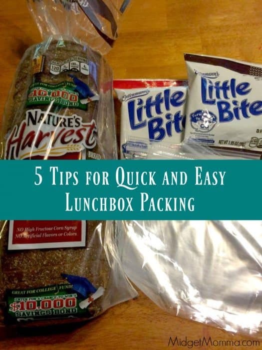 5 Tips for Quick and Easy Lunchbox Packing