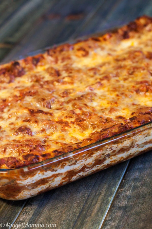 The BEST Homemade Lasagna Recipe • MidgetMomma