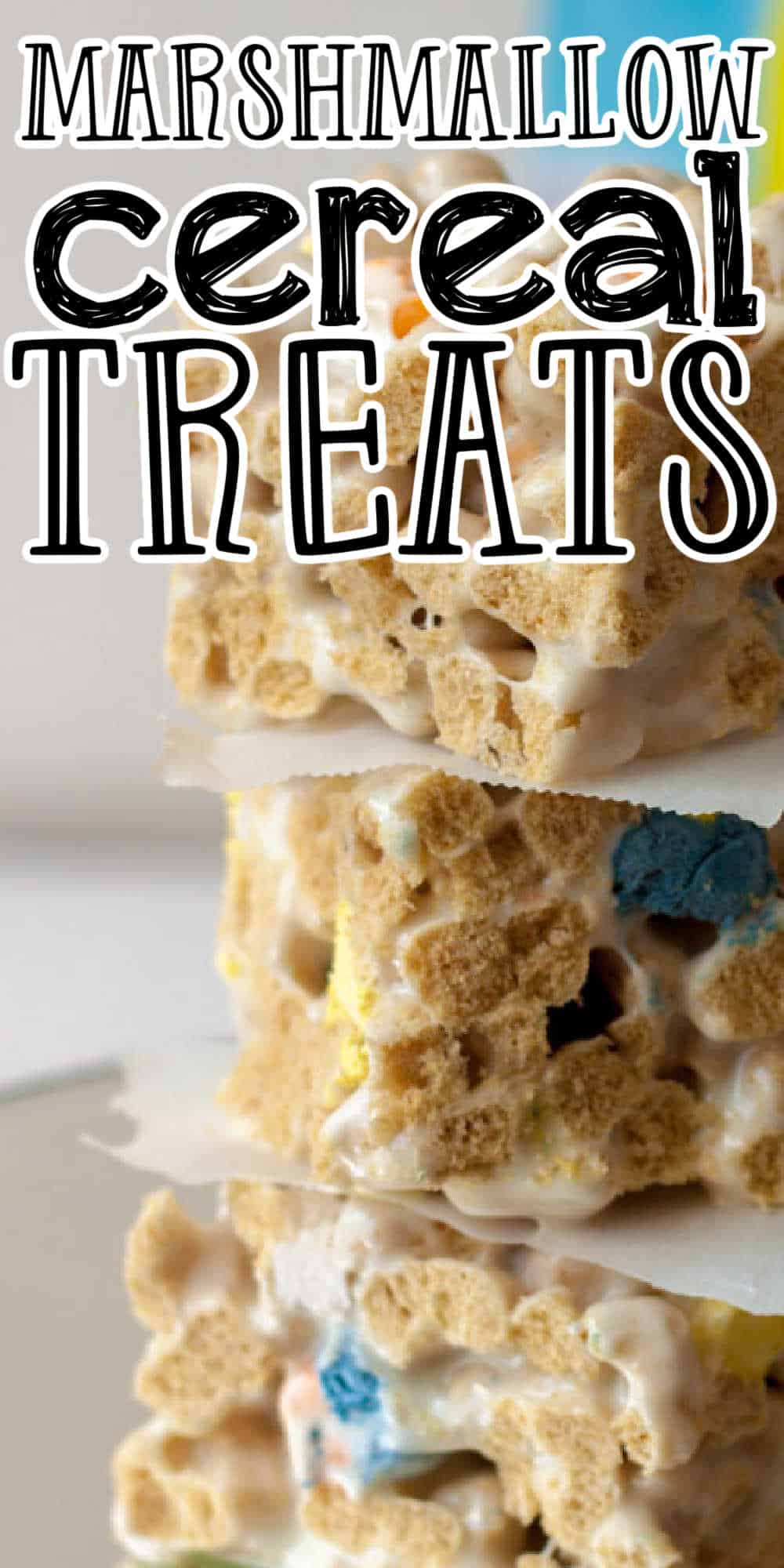 Marshmallow Cereal Bars Make with ANY Cereal with Marshmallows!
