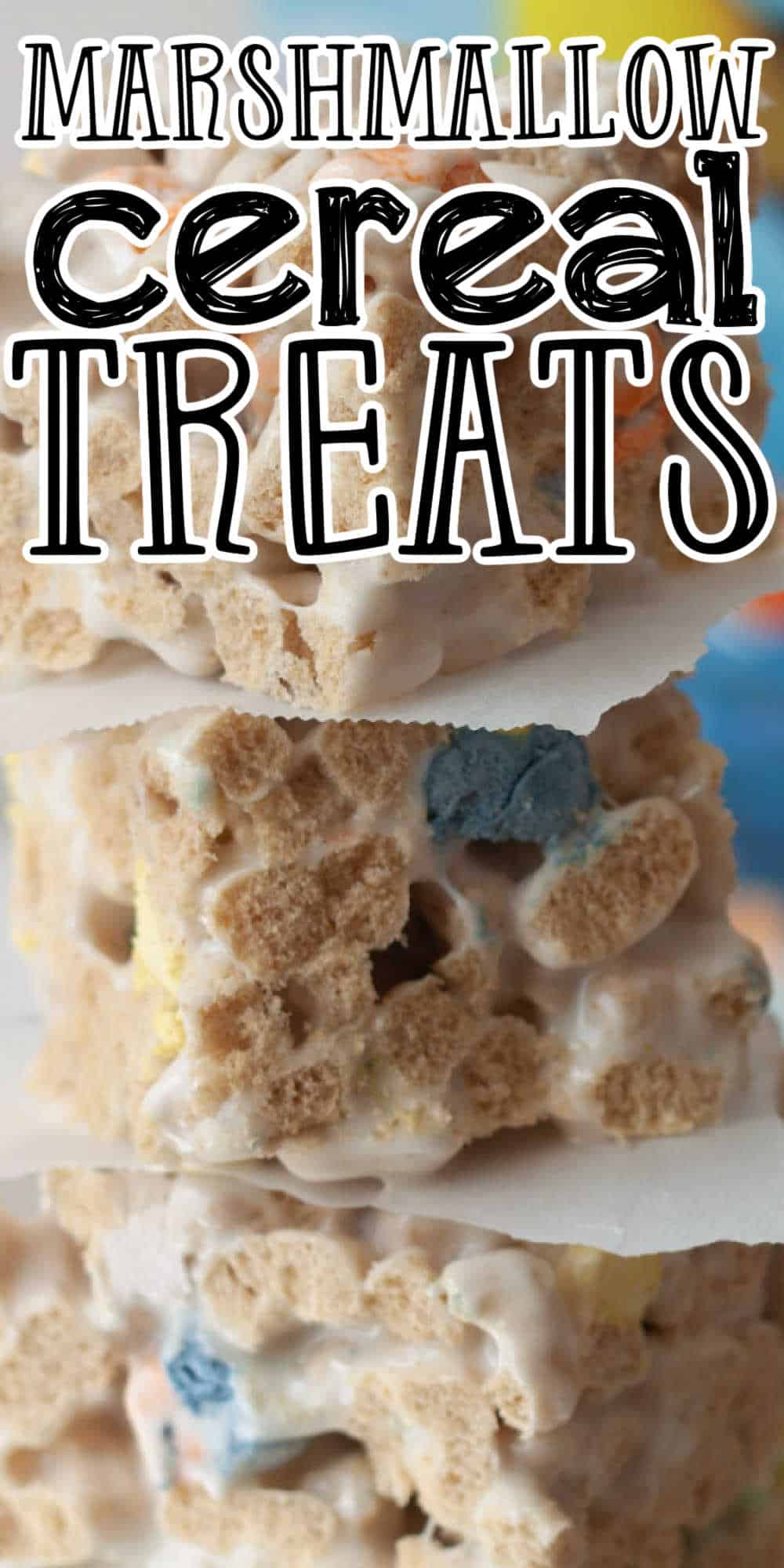 Marshmallow Cereal Bars Make with ANY Cereal with Marshmallows!