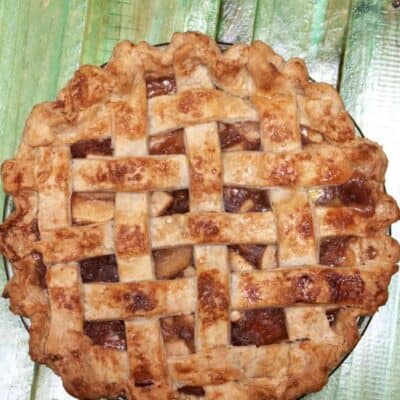 Lattices Crust Apple Pie
