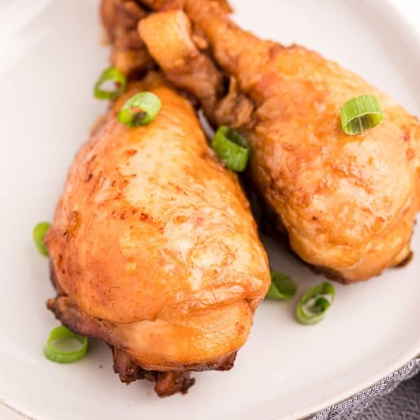 Slow Cooker Asian Chicken Legs • MidgetMomma
