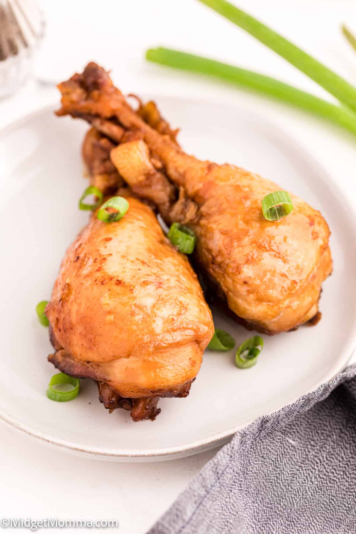 Slow Cooker Asian Chicken Legs • MidgetMomma