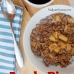 apple breakfast recipe, apple oatmeal