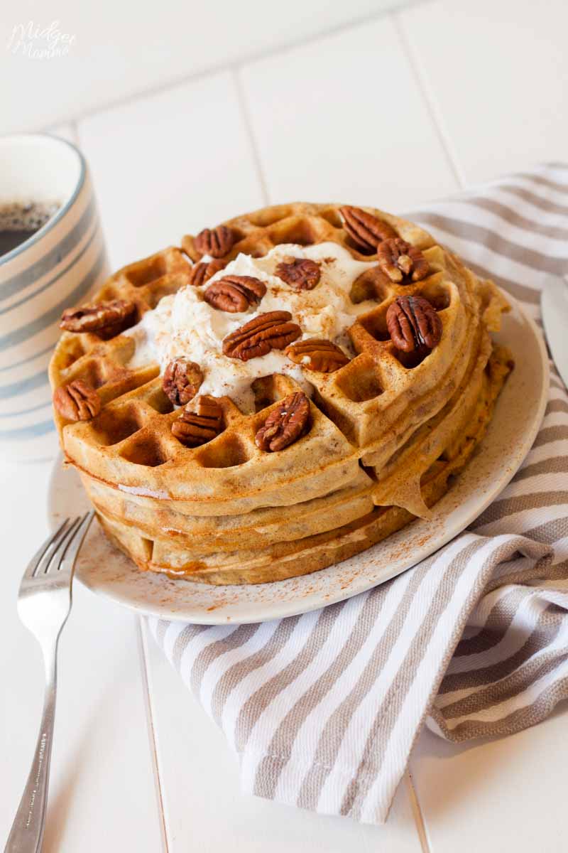 pecan waffle recipe