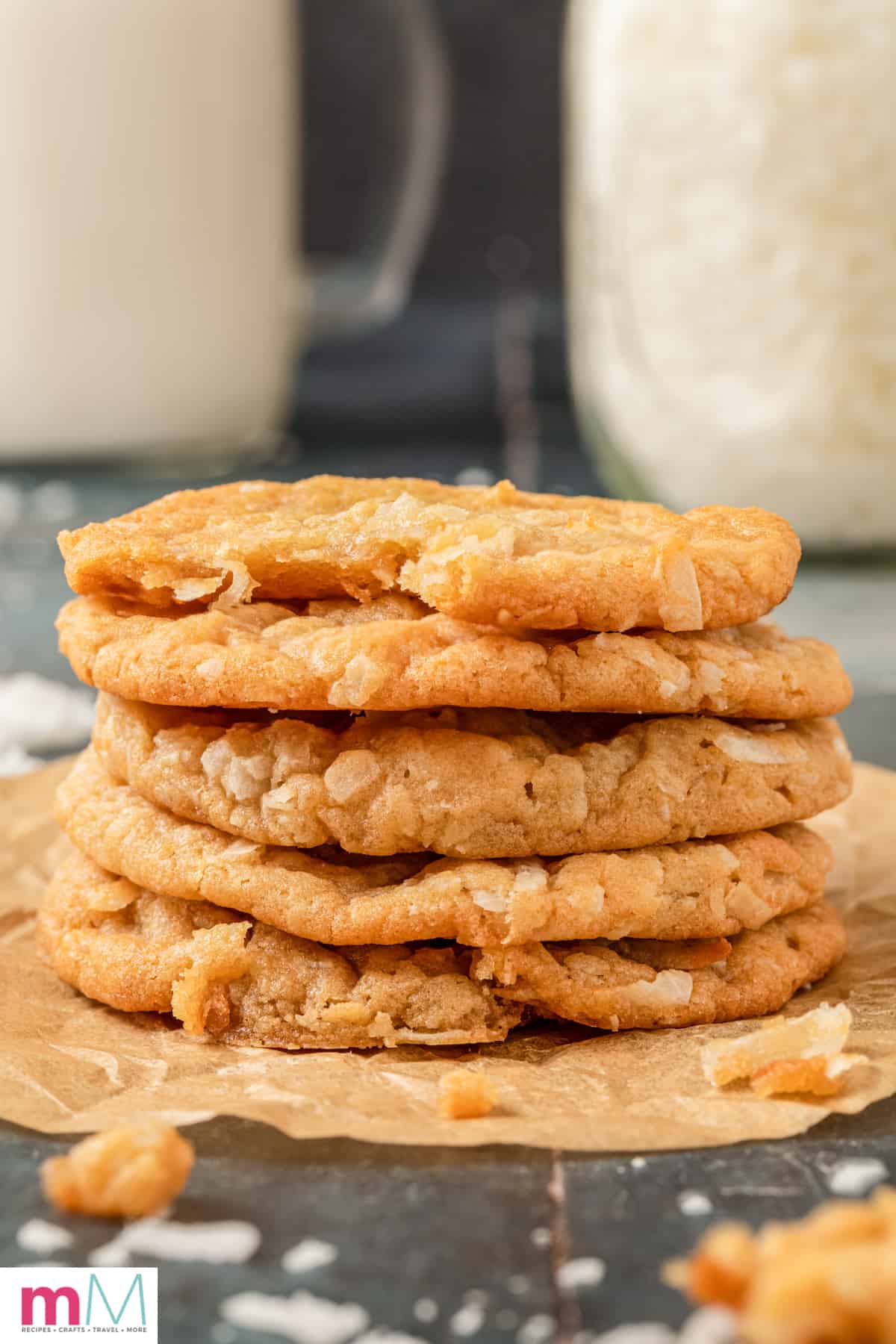 Chewy Coconut Cookies Recipe