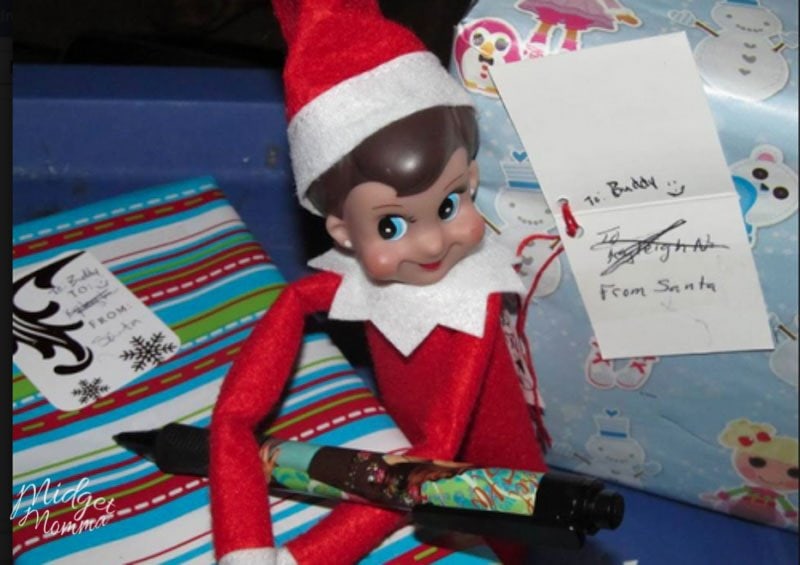 elf on the shelf ideas