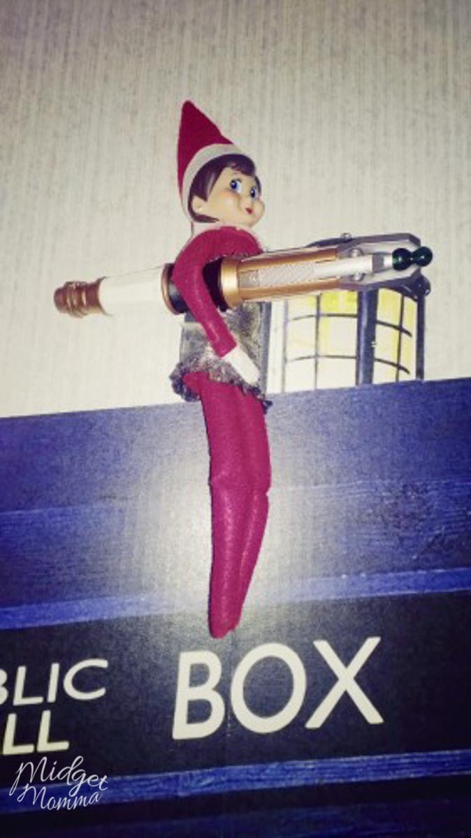 Dr. Who Elf on the Shelf Idea