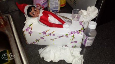 Quick Elf on the Shelf Ideas - Done in 5 Minutes or Less! • MidgetMomma