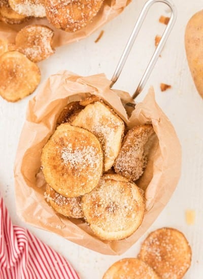 Garlic Parmesan Potato Chips