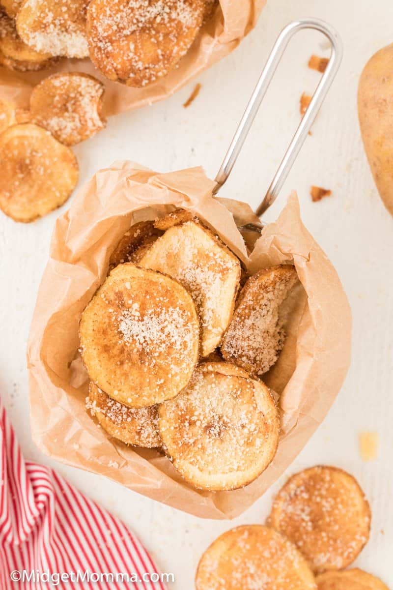 Garlic Parmesan Potato Chips