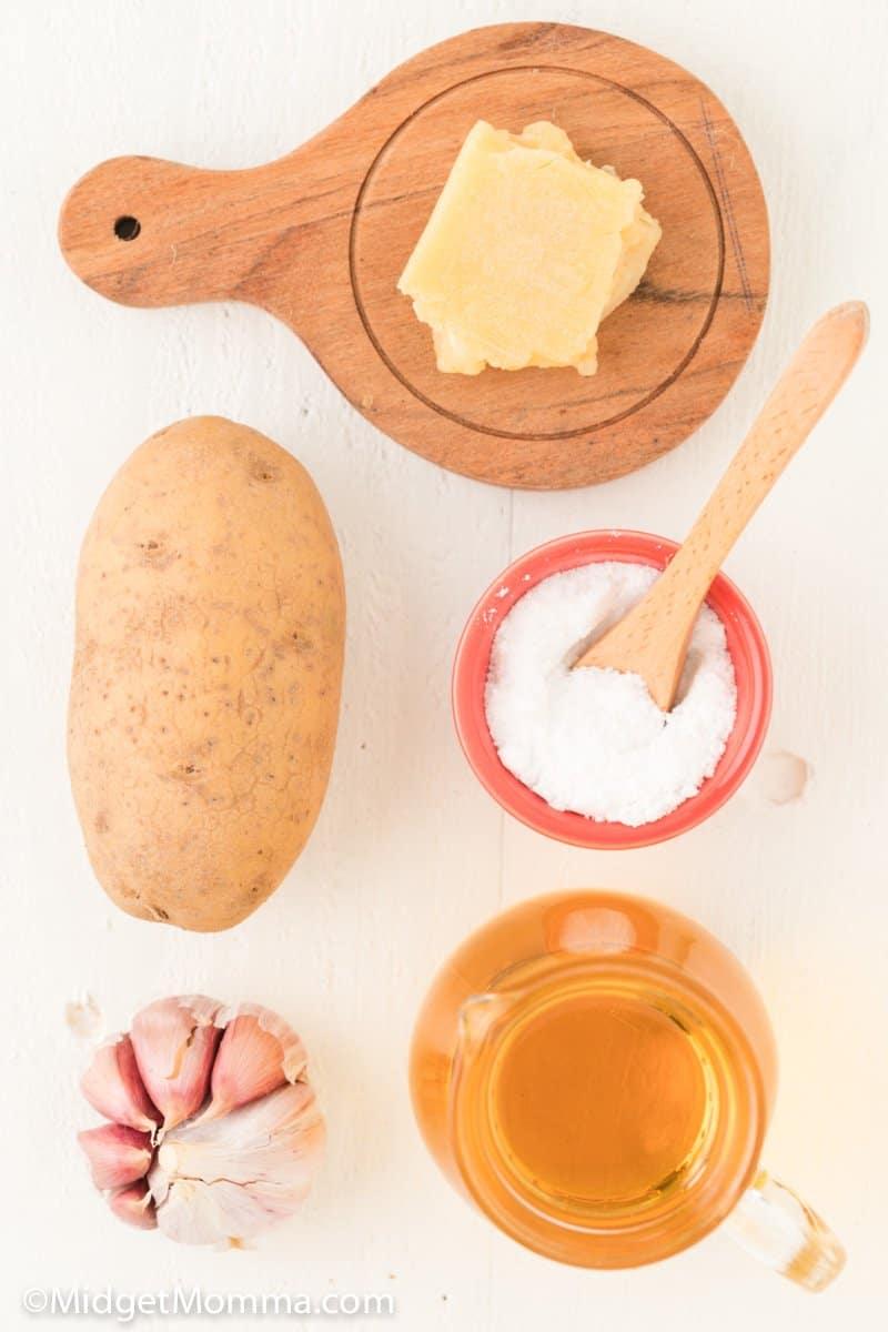 Garlic Parmesan Potato Chips ingredients