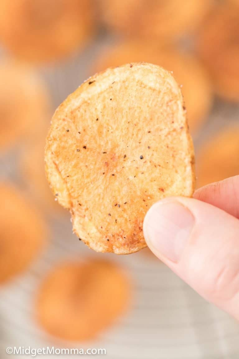 Black Pepper and Sea Salt Potato Chips • MidgetMomma
