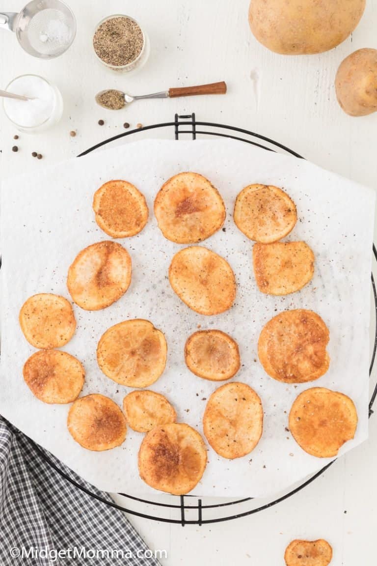 Black Pepper and Sea Salt Potato Chips • MidgetMomma