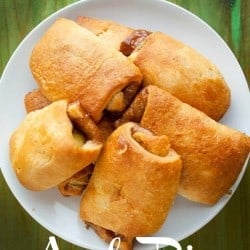 apple pie rolls, easy apple pie dessert