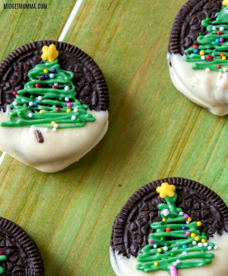 Christmas Tree Christmas Oreos Cookies • MidgetMomma