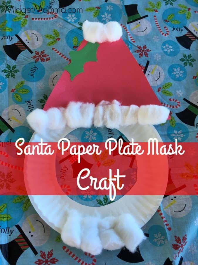 Santa clearance paper plates