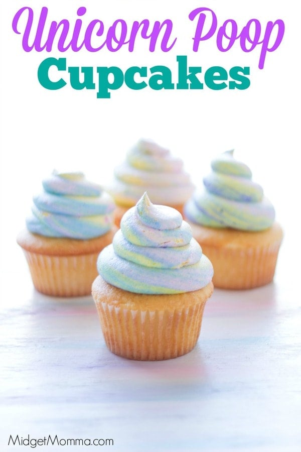 How to Make unicorn Poop Cupcakes