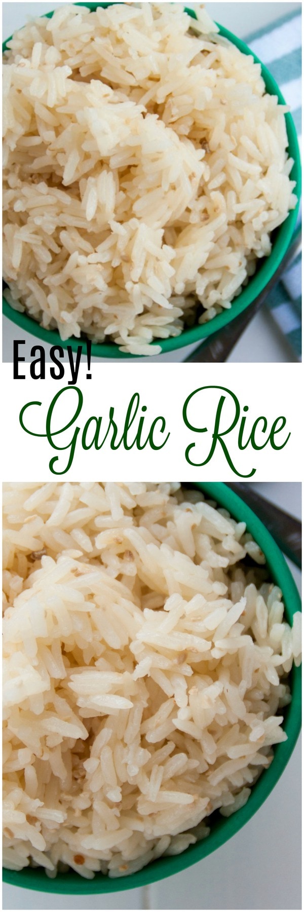 Garlic rice A Perfect Side dish! • MidgetMomma