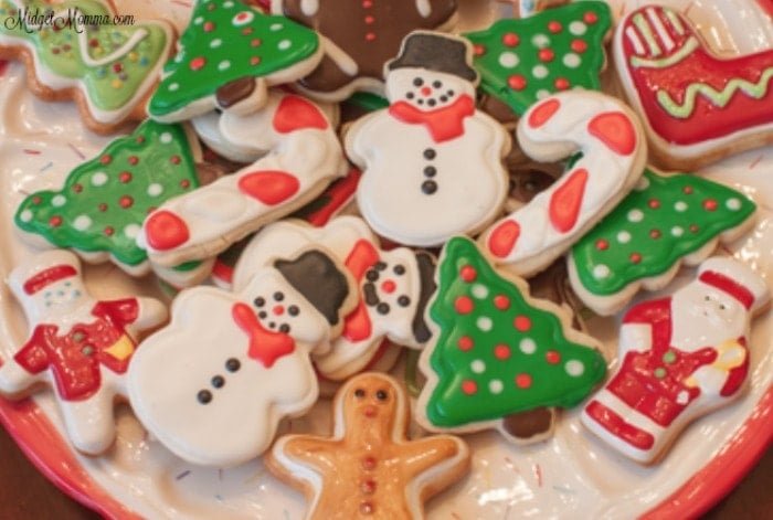 No Spread Christmas Sugar Cookies