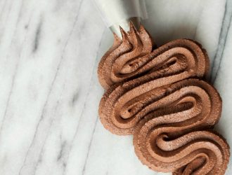 homemade chocolate buttercream frosting