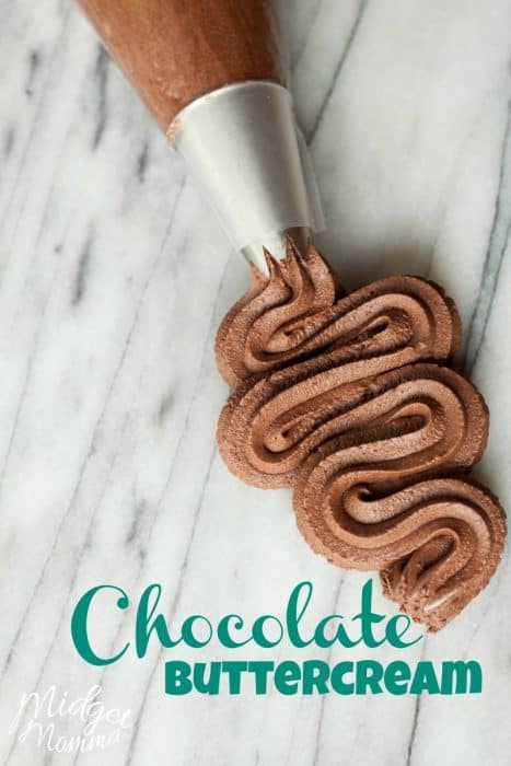 homemade chocolate buttercream frosting