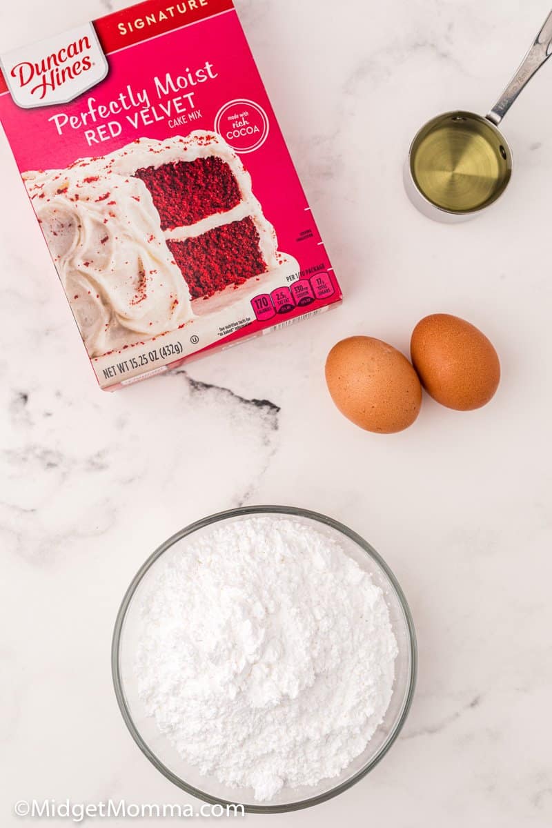 red velvet cookies ingredients