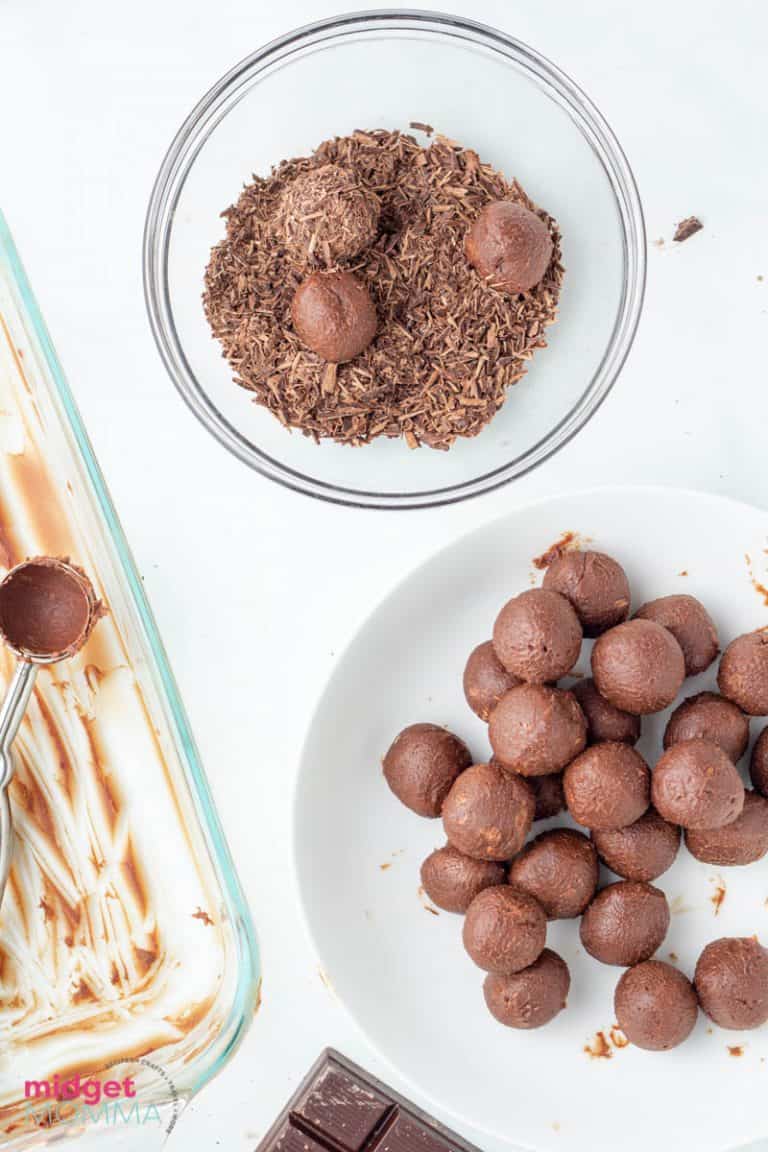 Homemade Milk Chocolate Truffles Recipe • MidgetMomma