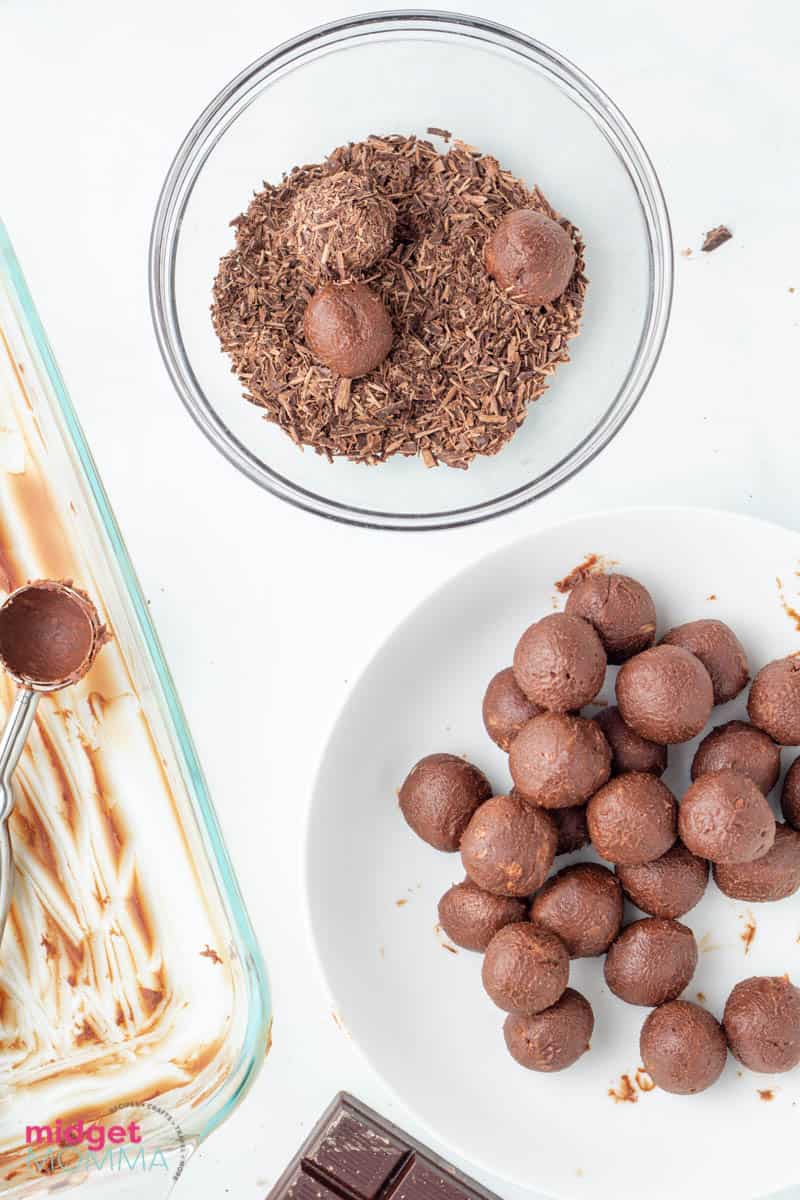 Homemade Milk Chocolate Truffles Recipe • MidgetMomma