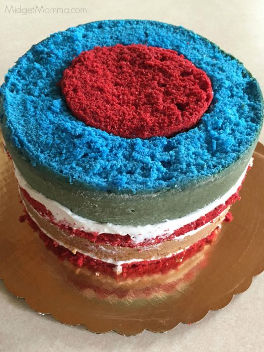American Flag Layer cake • MidgetMomma