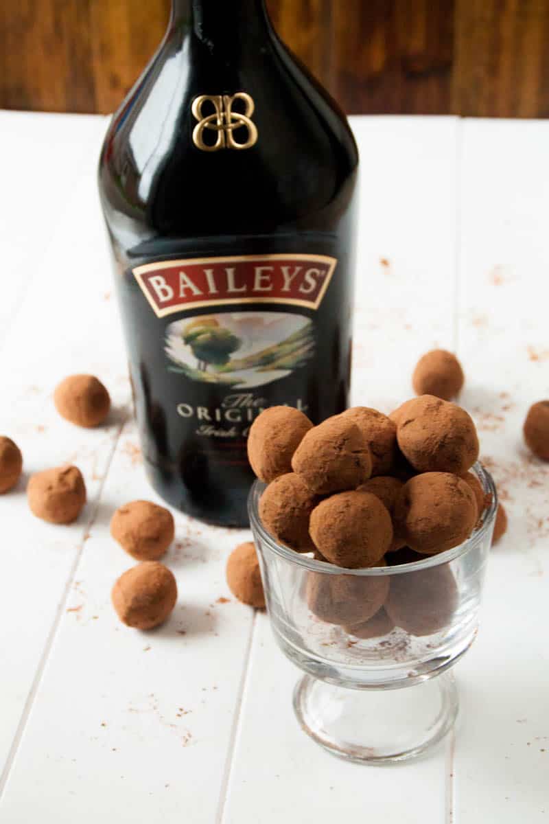Bailey's Irish Cream Coffee Truffles