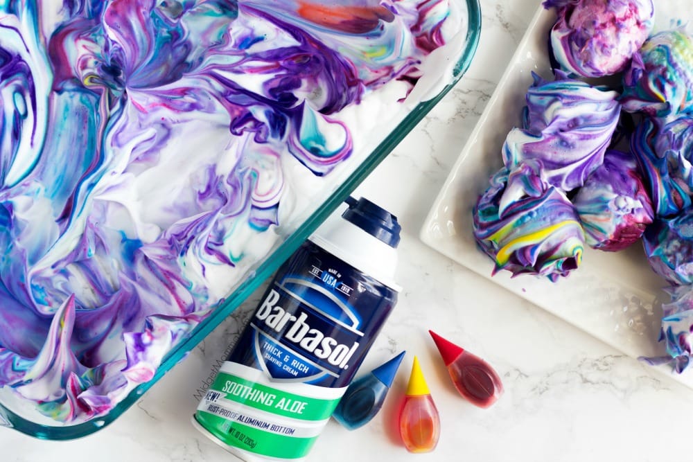 How to Dye Easter Eggs with Shaving Cream! SUPER Easy Easter Egg Dying