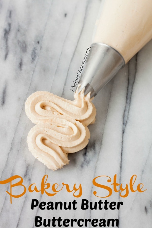 Peanut Butter Buttercream • MidgetMomma