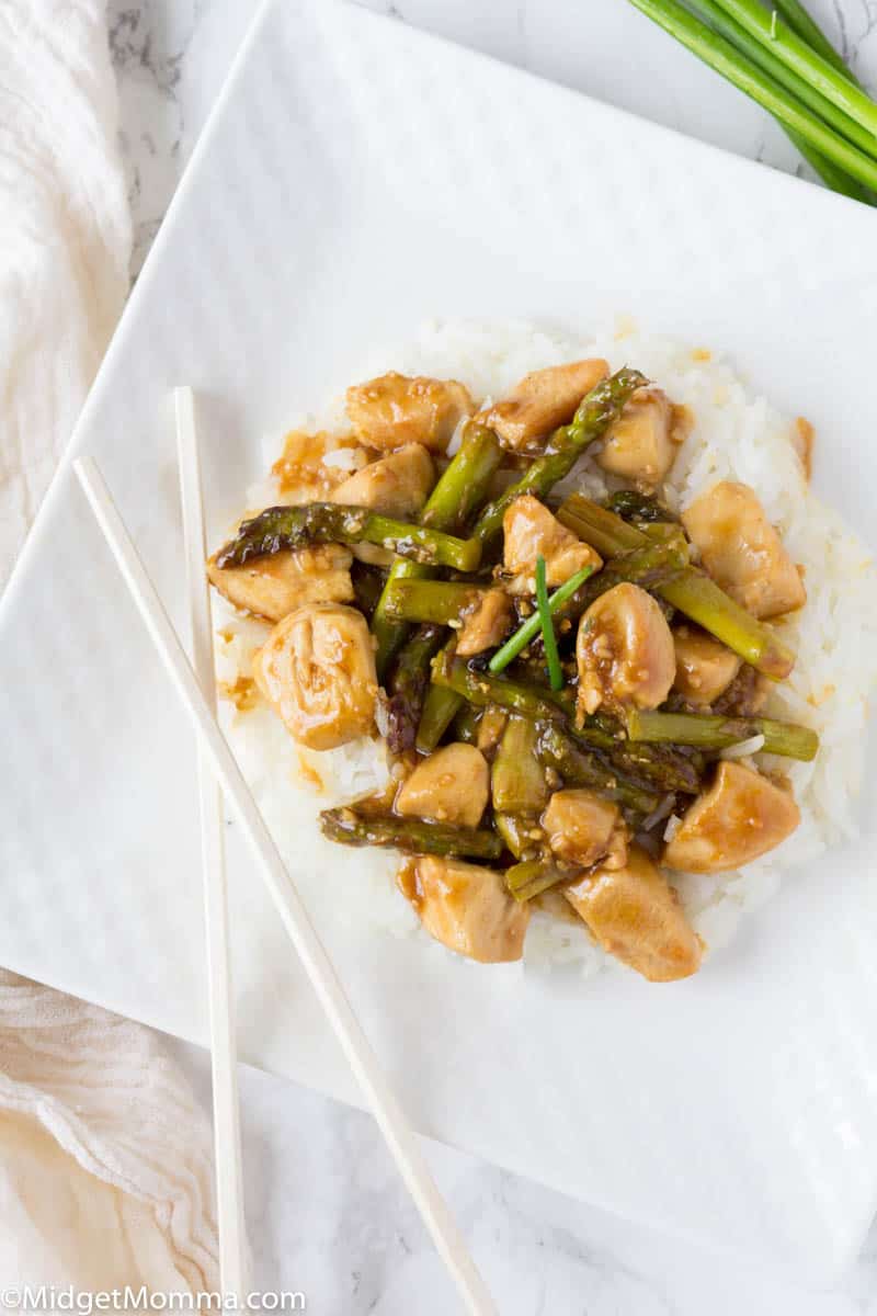 Chicken Asparagus Stir Fry