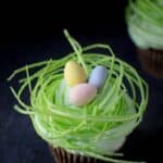 Easter Egg Nest Cupcakes