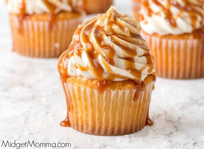 Salted Caramel cupcake frosting